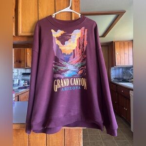 Grand Canyon National Park sweatshirt. Size XL. Bright and pretty colors. EUC